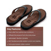 Medlife Women's Diabetic & Orthopedic Footwear - Brown