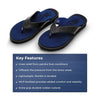 Medlife Men's Diabetic & Orthopedic Footwear - Blue