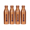 Medlife Copper Water Bottle 1L - (Pack of 4)