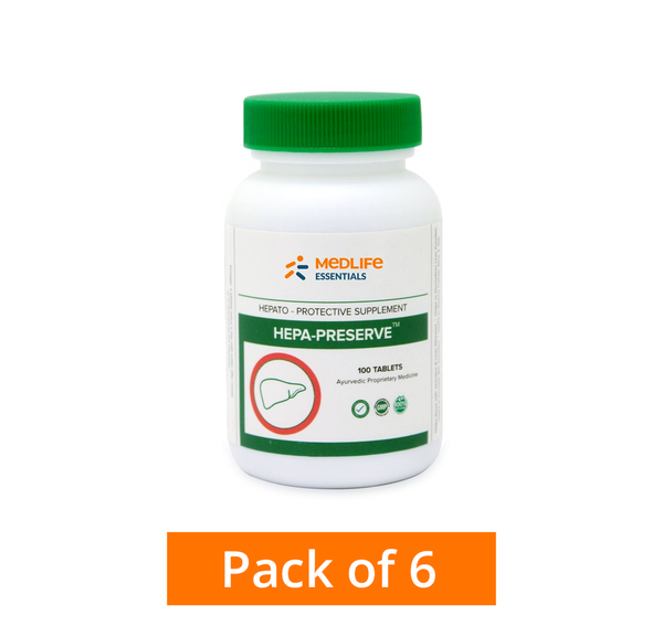Medlife Essentials Hepa-Preserve (Liver Care Supplement) - 6 Months Pack