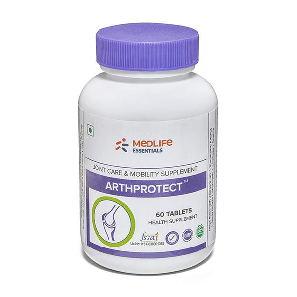 Medlife Essentials Arthprotect (Supplement for Arthritis & Joint Pain) - 3 Months Pack