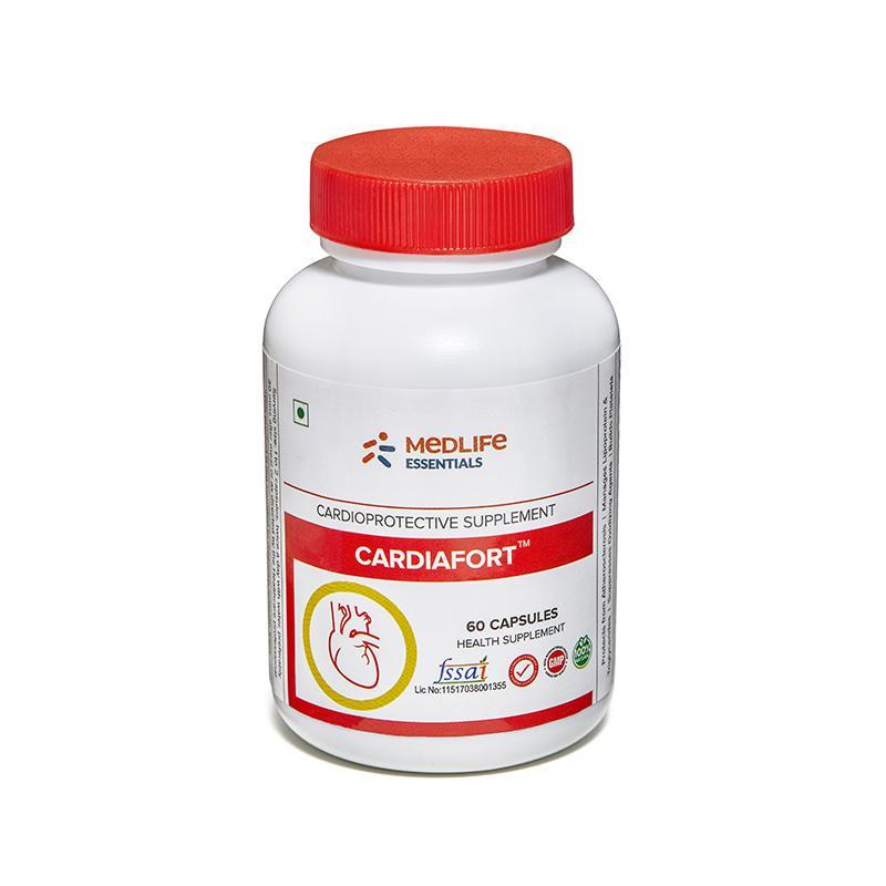 Medlife Essentials Cardiafort (Supplement for Heart Health) - 3 Months Pack