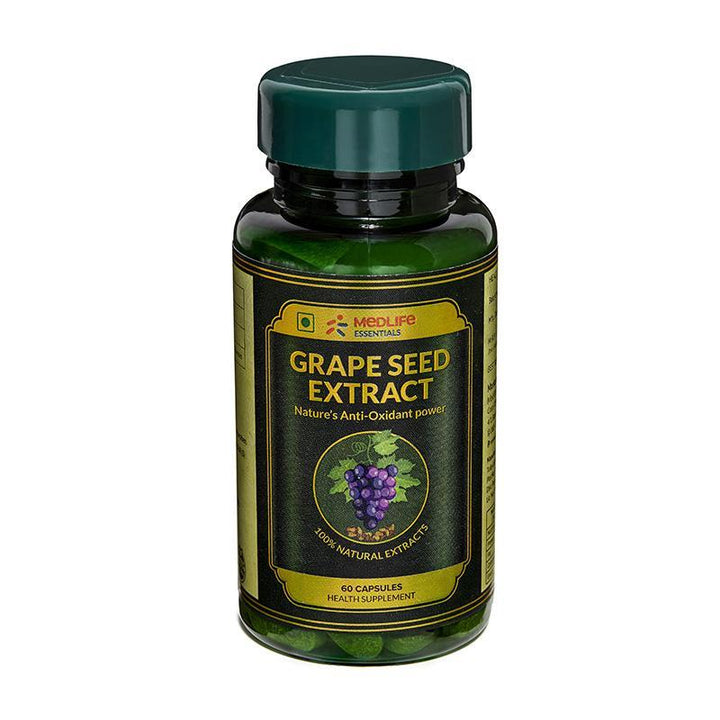 Medlife Essentials Grape Seed Extract 60 Capsule