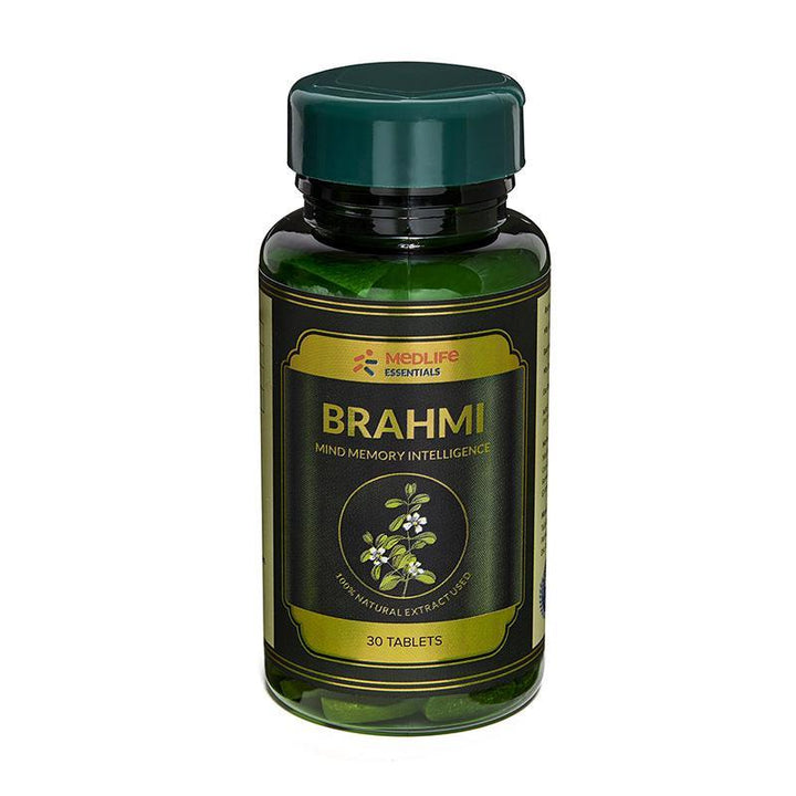 Medlife Essentials Brahmi 30 Tablet - Manages stress & Improves Energy