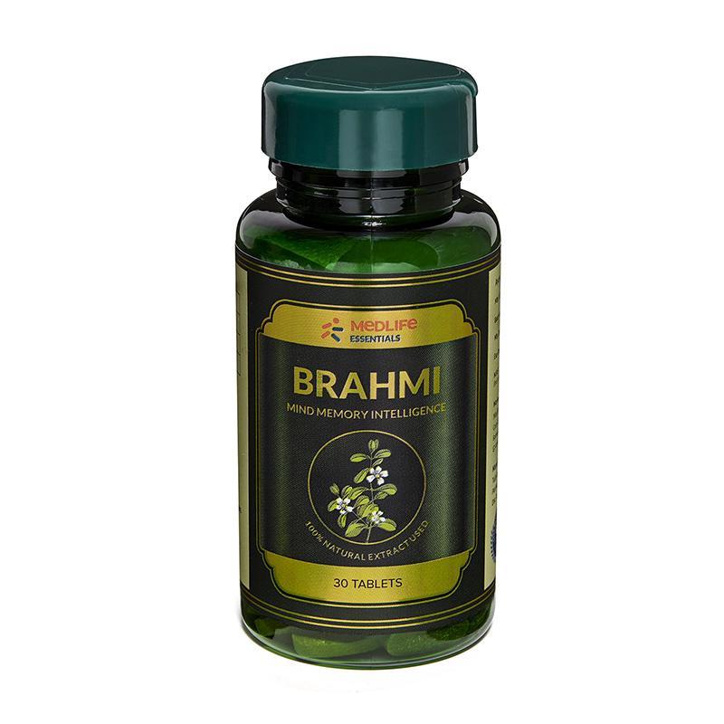 Medlife Essentials Brahmi 30 Tablet - Manages stress & Improves Energy